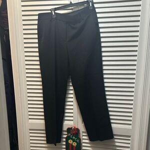 Burberry Women's Black Straight Leg Pants Size US 10